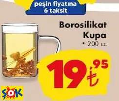 BOROSİLİKAT KUPA
